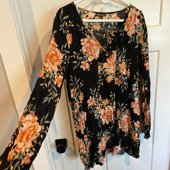 Billabong top/ minidress size L - Picture 2 of 3